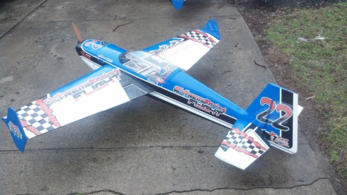 Extreme Flight 78inch Extra race scheme