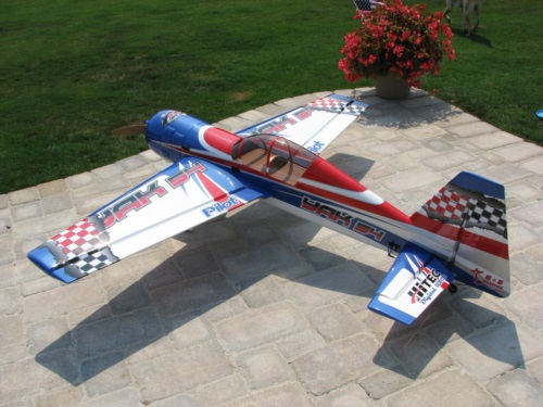 Pilot Yak54 with a custom scheme