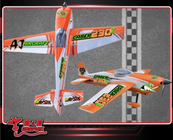 Aj Aircraft Laser 230 Orange X5
