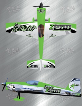 Aj Aircraft Laser Z 200 Green 2