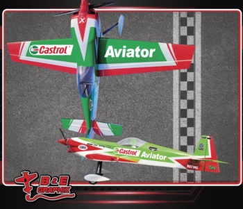 Extreme Flight Cap Castrol Package