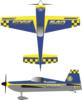 extreme flight edge 540 blue yellow 1 digital