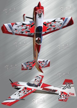 Extreme Flight Edge 85In White Red 2