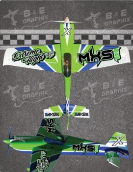 Extreme Flight Mxs 85In Green2