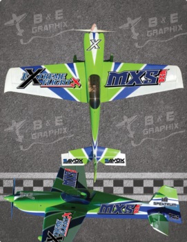 Extreme Flight Mxs 85In Green22
