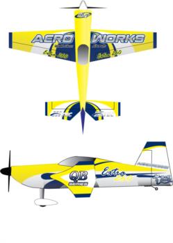 Aeroworks Extra 260 Freestyle v2 Graphic Package