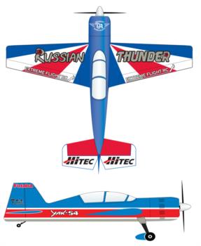 Extreme Flight Russian Thunder-3 Graphic Package