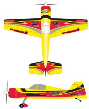 EG Aircraft Yellow Yak 55 Graphic Package