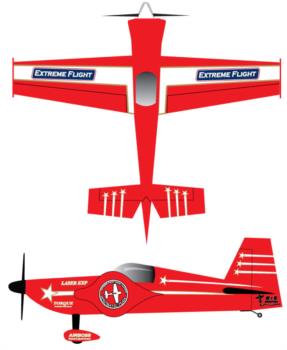 Extreme Flight Laser EXP Graphic Package