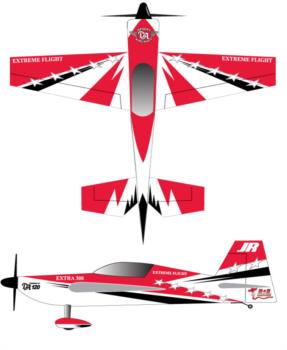 Extreme Flight Extra Star package Graphic Package