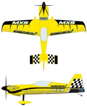 Extreme Flight MXSYellow 2 Graphic Package