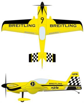 Extreme Flight MSX Yellow 3 Graphic Package