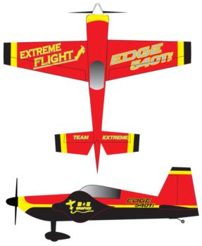 Extreme Flight Edge EXP Graphic Package
