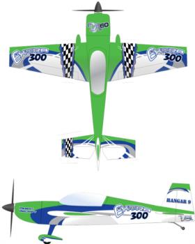 Hangar 9-Carden Extra checker package Graphic Package