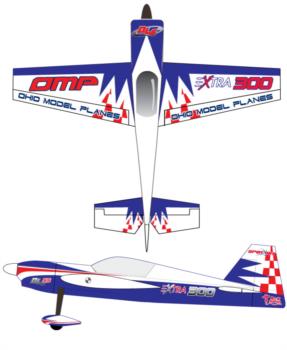 OMP Extra 300 package blue-white Graphic Package