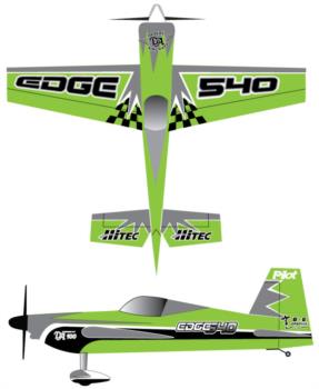 Pilot Edge 540 Green Thrush 1 Graphic Package