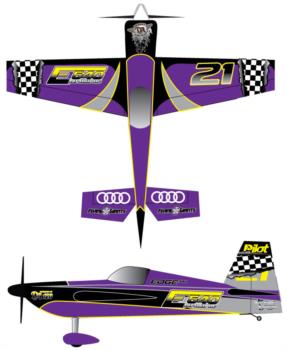 Pilot Edge 540 Purple race scheme Graphic Package
