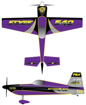 Pilot Edge 540 Purple 1 Graphic Package