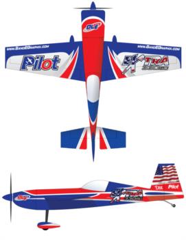 Pilot Extra 330 white/red Graphic Package