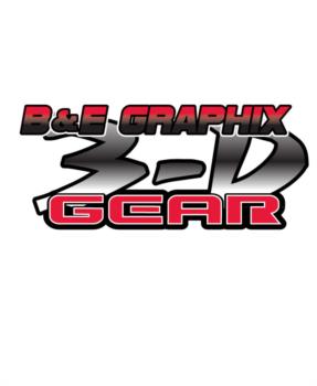 B&E Graphix 3D Gear rc digital decal