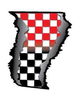 Checker fade rip rc digital decal