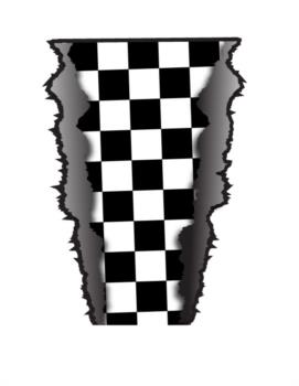 Checker Rip rc digital decal