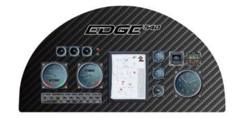 Edge 540 Instrument Panel rc digital decal