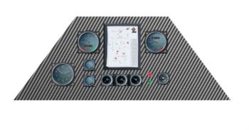 Sbach instrument Panel rc digital decal