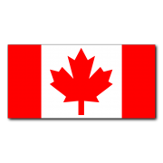 Canadian Flag Decal