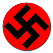 Swastika graphic 1 Decal