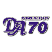 Powered by DA 70 Decal