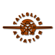 tail slide aviation Decal