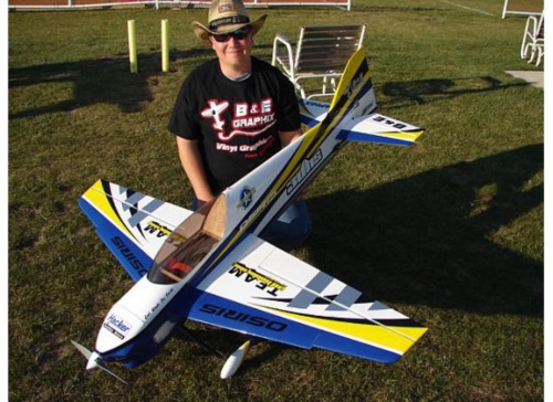 Team 3DHS pilot Joe Smith with his 3Dhobbyshop Osiris