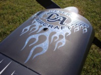 Awesome DA Flame decal