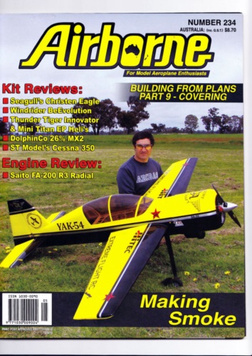 EF Yak cover model in Australia!