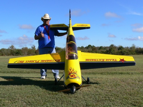 Rennie Ladines and his Yak54