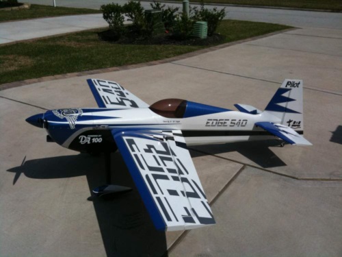 Awesome Pilot RC Edge 540 with big graphics