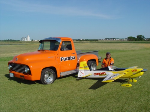 Futaba truck and a custom Carden