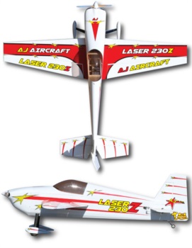 Aj Aircraft Laser 230 White2