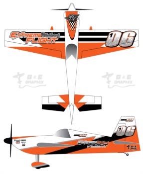 Extreme Flight 3Dhs Edge Orange4