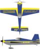 extreme flight edge 540 blue yellow 2 digital