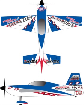 Extreme Flight Extra V102 Blue