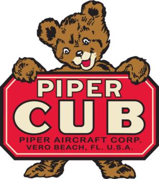 piper cub decal