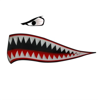 Shark Mouth Printed