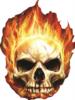 skull flame