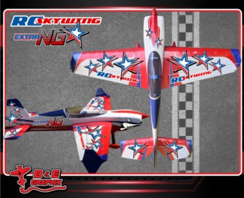Skywing Extra Ng Red White Stars