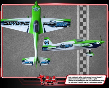 Skywing Slick Green Blue1